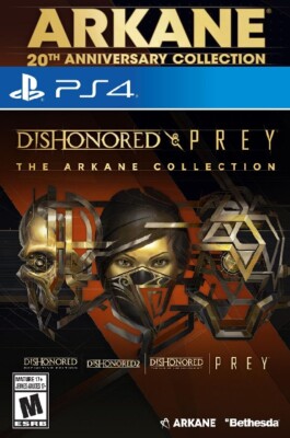 Dishonored & Prey: The Arkane Collection (PS4) New