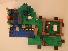 Lego Minecraft 21114 The Farm - 100% Complete w/ Instructions