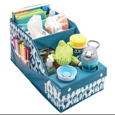 Member's Mark 2-Pk Car Seat Organizers With Removable Dividers Blue Pre-owned