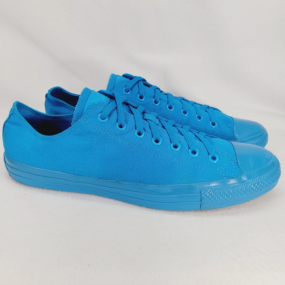 Converse blue cheap ox shoes