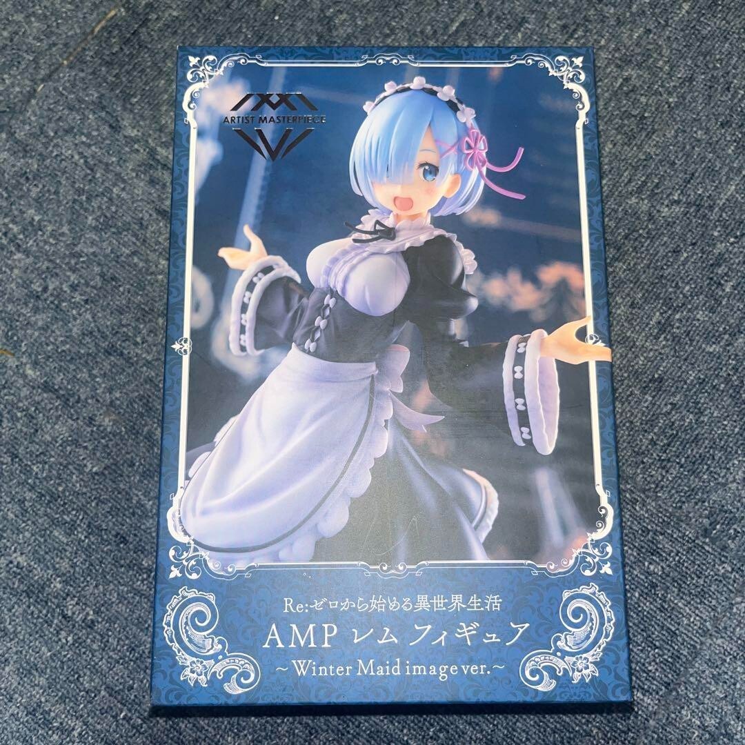 Figure] Rem AMP Winter Maid image Re:Zero Height 10.6 in Unopened