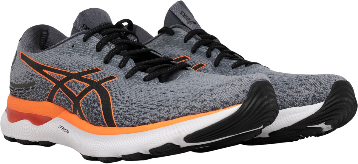 Asics Gel-Nimbus 24 Men\'s, Sheet Rock/Shocking Orange, US 11 Wide(2E) New Shoe Day : ASICS GEL-NIMBUS 24 : r/RunningShoeGeeks main image 4
