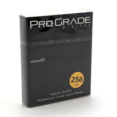 Prograde Digital V60 256GB Micro SD Memory Card 250MB/s 