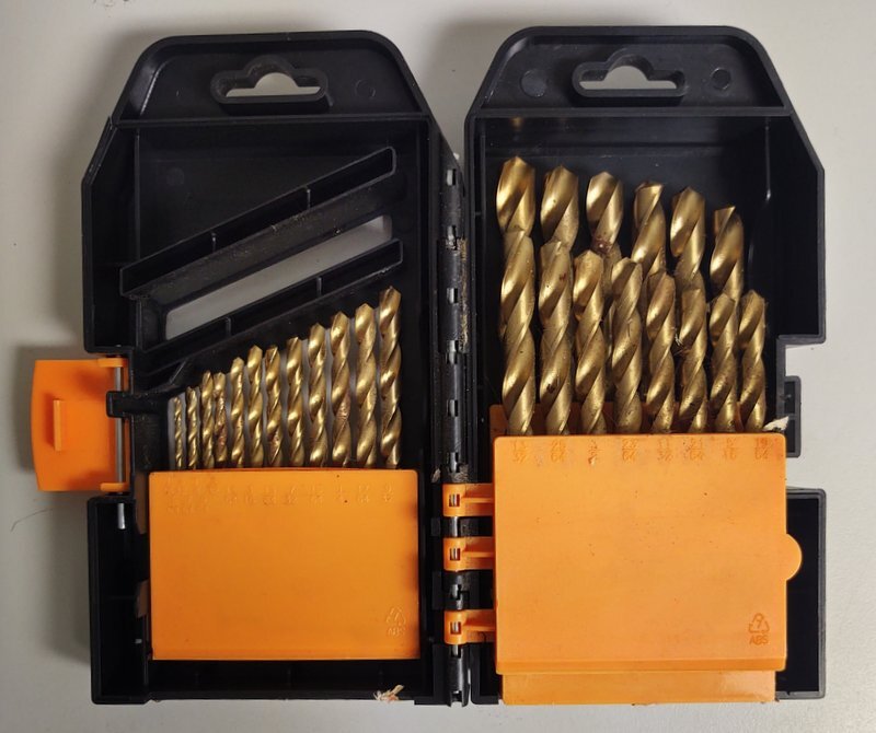 Warrior 29pc Titanium Nitride High Speed Steel Drill Bits eBay