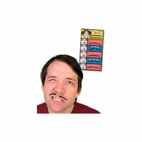 Pencil Thin Mustache Set By Accoutrements - 11481 on sale Pencil Thin Mustache Set By Accoutrements - 11481 on sale