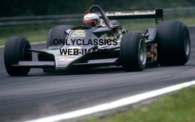 1978 MARIO ANDRETTI JOHNNY PLAYER LOTUS 12X18 POSTER GRAND PRIX FORMULA ONE F1