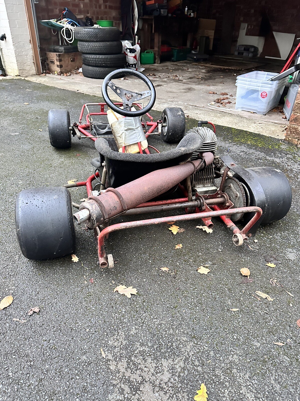 Vintage Go kart 100CC eBay
