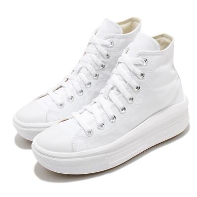 Converse Chuck Taylor All Star Move White Platform Women Lifestyle Shoes 568498C