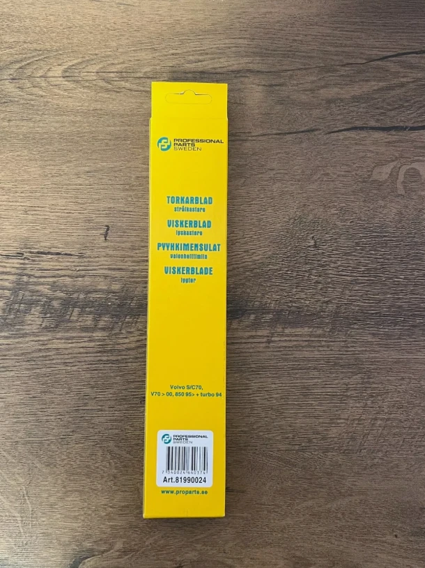 Volvo 850 S70 V70 C70 Headlamp Headlight Wiper Blades 81990024 SET of 2 Pcs, NEW Foto 2 de 4