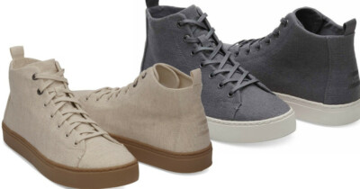 New Toms Lenox Suede or Mid Sneakers Mens Shoes Sizes + Colors