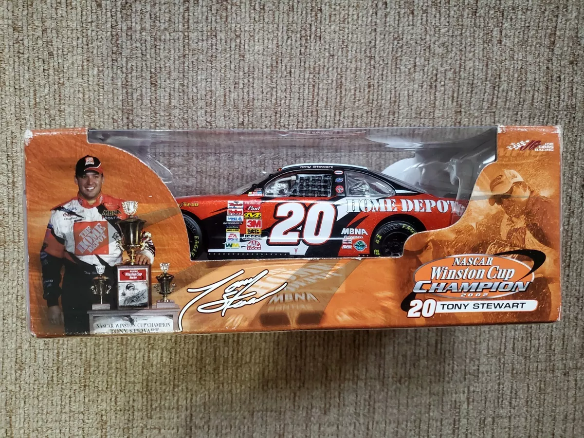 Tony stewart 2002 championship diecast best sale car