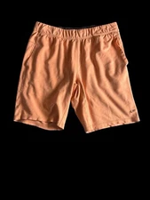 Unipro Men's Activewear Qwick Dry Training Shorts Size Medium Pink Peach