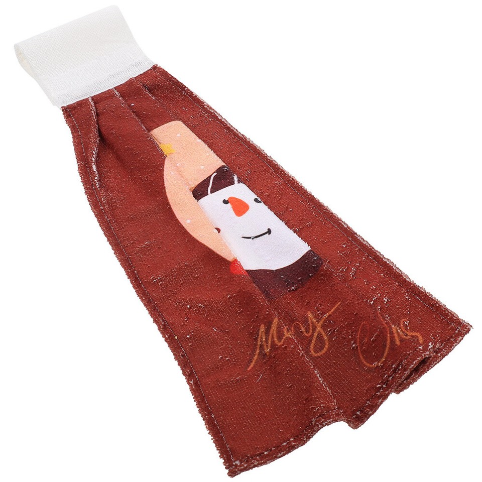Reindeer Towel Fast Drying Hand Christmas Towels Convenient Absorbent