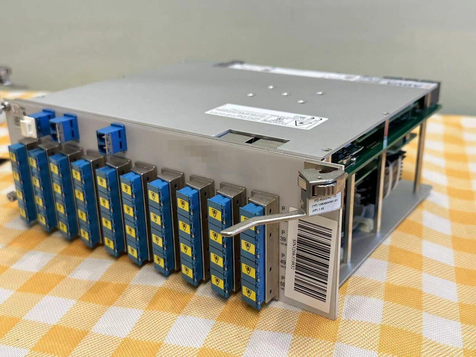 ADVA F8/FD-40D24L-TD Amplified filter module for 40 DWDM CHs 1063804391 ...