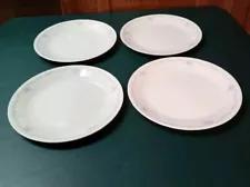 VTG Corelle Corning English Breakfast Pink Blue Floral Dinner Plate - Set of 4