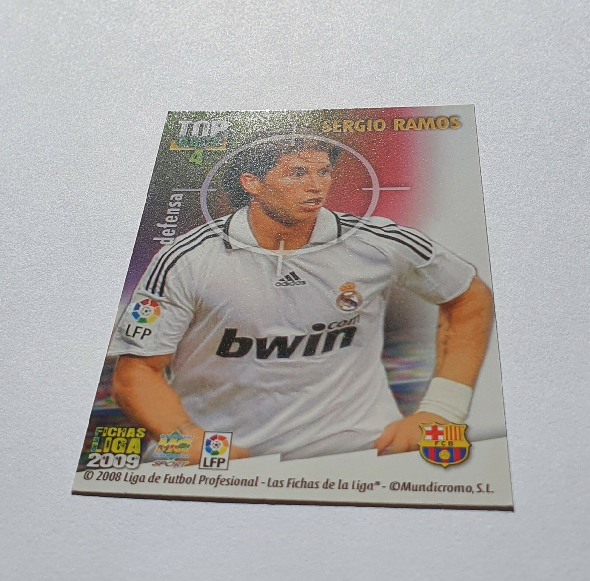 Carte à Collectionner Mundicromo – Sergio Ramos #659 – Real Madrid – 2007