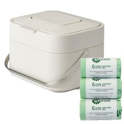Joseph Joseph Stack Food Waste Caddy – Stone – Litres 150 x