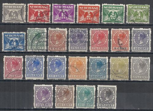 Netherlands stamps 1928 NVPH Roltanding(R)33-56  CANC  VF - Afbeelding 1 van 1