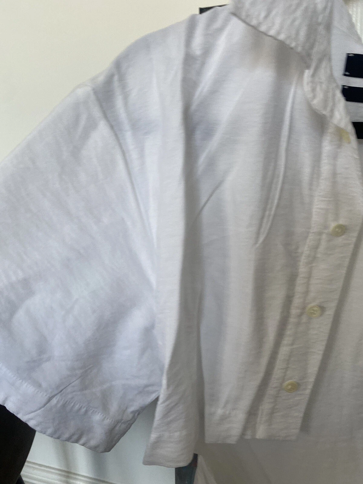 Abito Camicia Jacquemus Le Splash Bianco Ritagliato Taglia 36