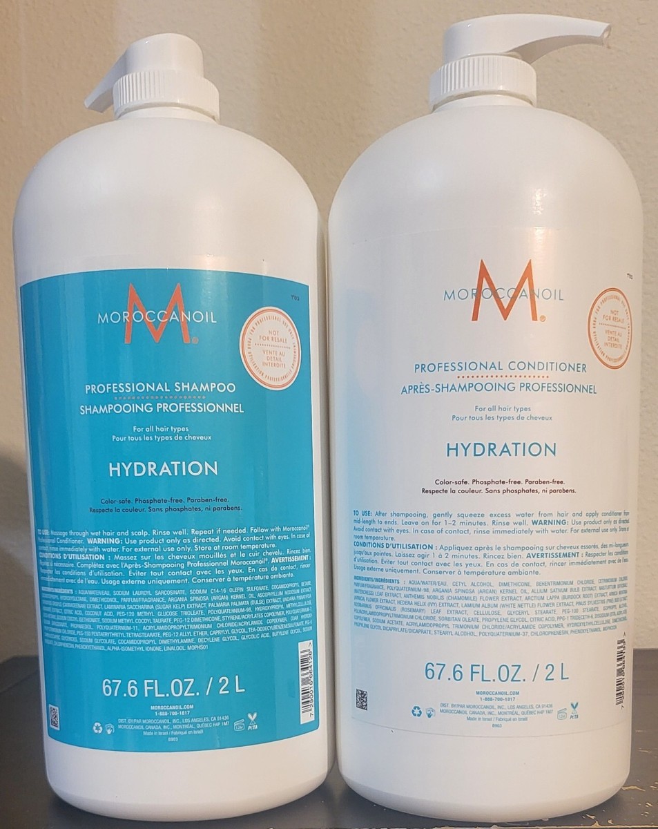 Moroccanoil Professional Hydration Shampoo & Conditioner 67.6 fl