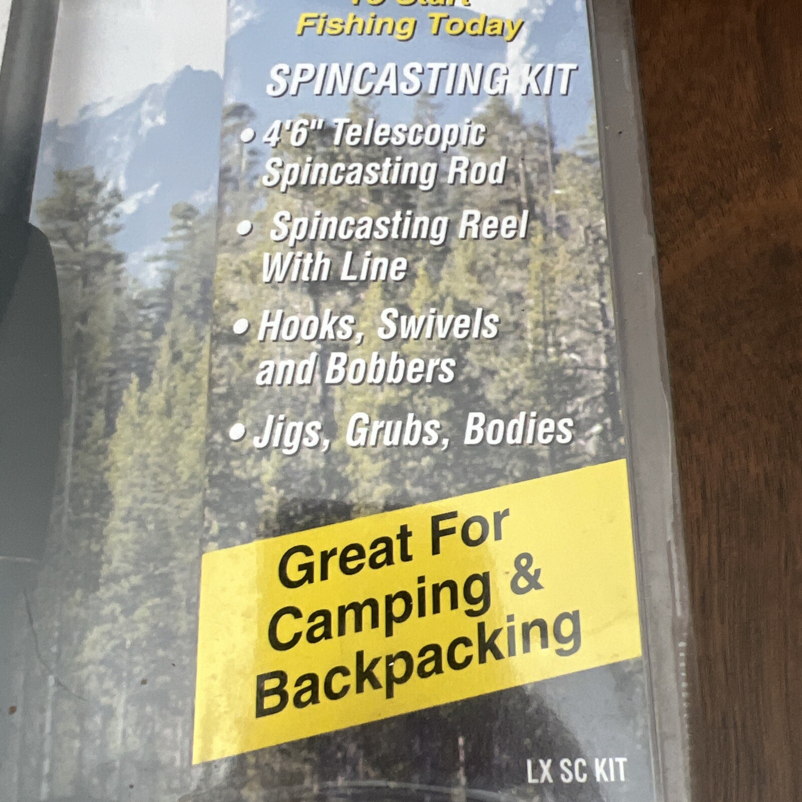 Shakespeare Telescopic Reel Complete Fishing Kit Rod/Reel/Tackle Kmart