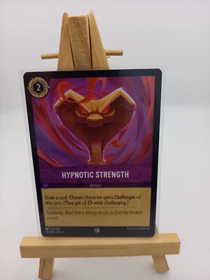 Disney Lorcana 59/204 Hypnotic Strength Action Common Regular Shimmering Skies