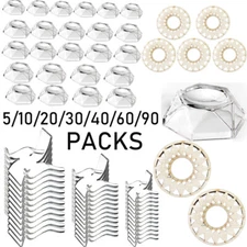 10-90PCS Acrylic Display Crystal Ball Base Stand Quartz Sphere Holder Decora Lot