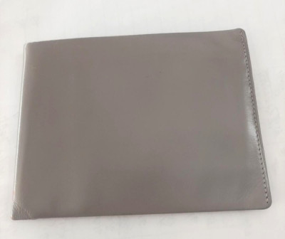 Mandarina Duck Men's Leather Wallet Bifold with 11 Card Holders  Grey Beautiful