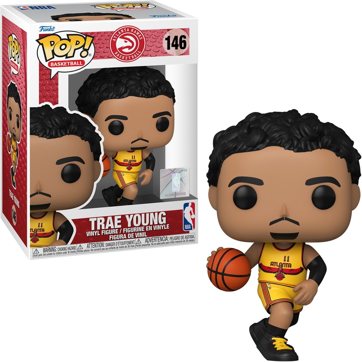 スポーツ Funko Pop! Trae Young #146 Atlanta Hawks Amazon.com: Funko Pop! NBA : Hawks - Trae Young : Funko: Sports
