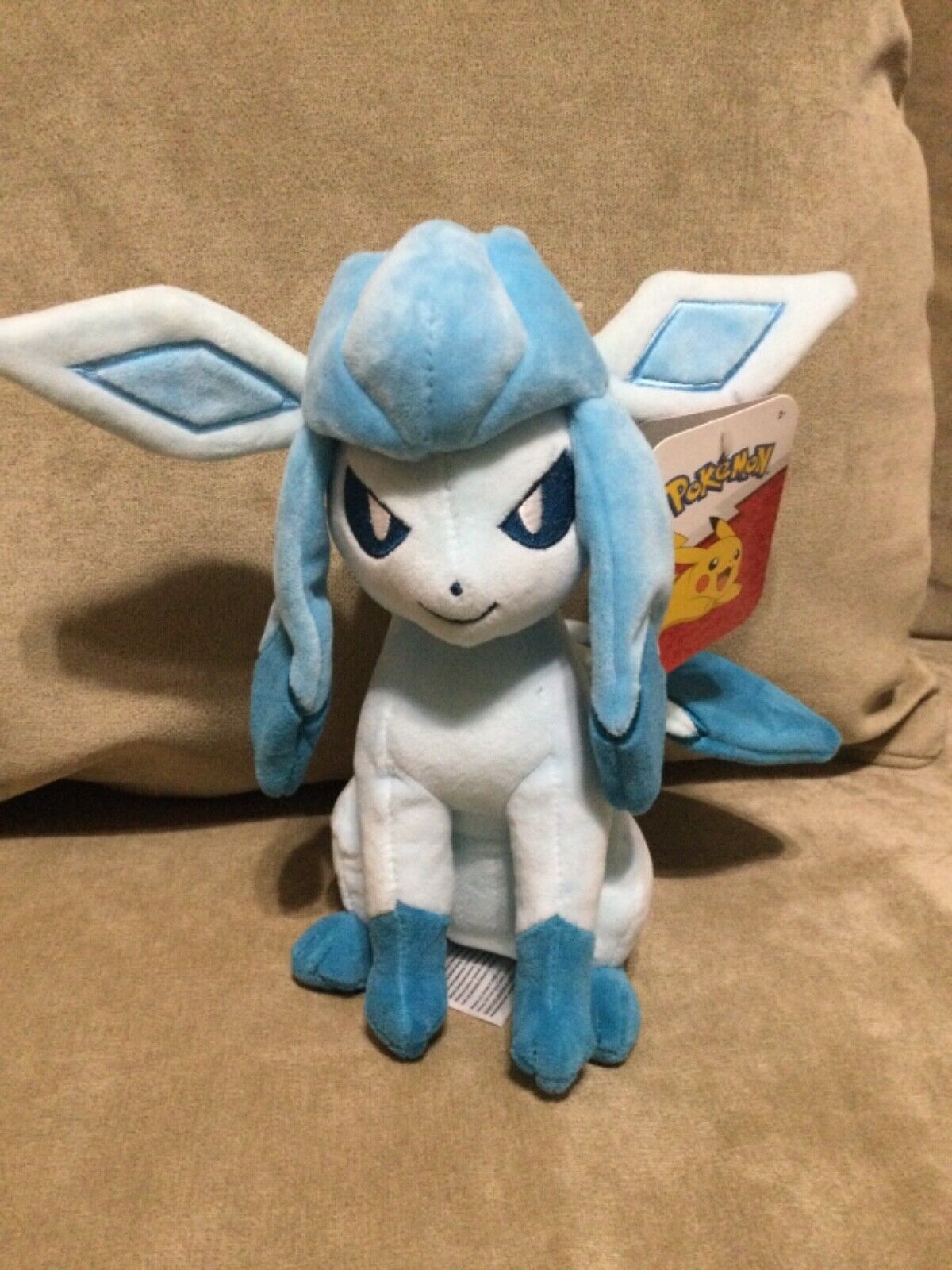 Ditto As Glaceon Plush - 8 In.