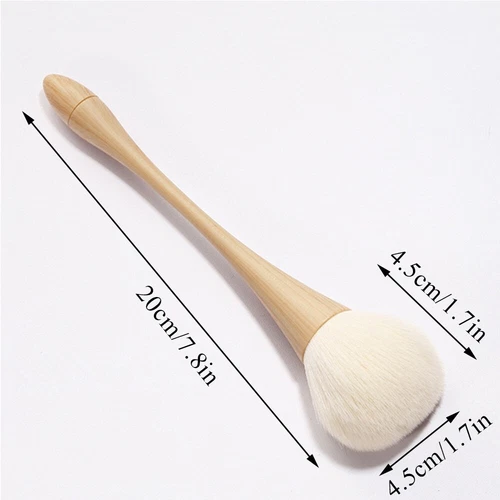 Large Soft Beauty Powder Big Blush Brush Foundation Make Up Tool Cosmetics UK - Picture 18 of 21