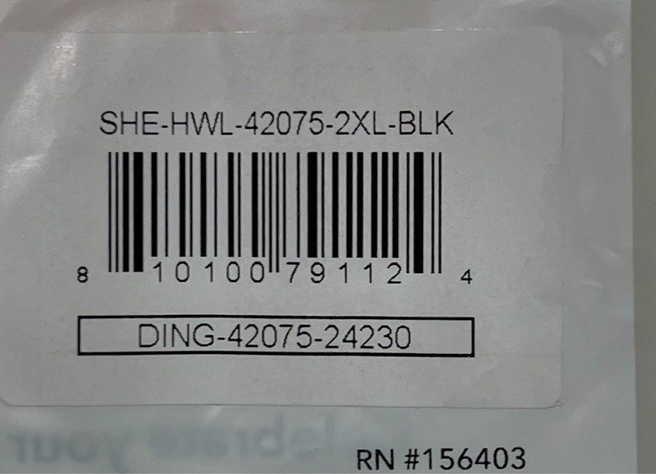 NWT Shapermint Essentials Women's 2XL High Waisted Shaping Leggings 42075 Black thumbnail 5