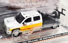 Greenlight 1/64 Chevrolet Silverado Dually Wrecker Shell 2017 Diecast Model Car