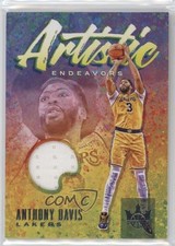 2019-20 Panini Court Kings Artistic Endeavors 11/179 Anthony Davis #AE-ADV 14tz