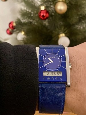 Tissot Two-timer Dual Zone Blue - Rare | eBay