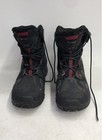 Salomon Deemax 2 Dry Black Red Thinsulate Winter Hiking Boots Women's Size 8 — photo 1