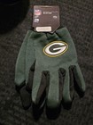 Set of McARTHUR Green Bay Packers Logo Licensed NFL Sport Utility Gloves-New!