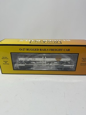 MTH 33-7306 Shell Tank Car Chromed SCCX #9104 NOS