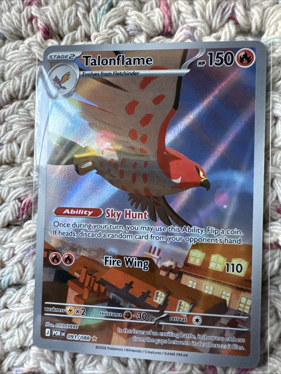 Talonflame 091/088 Me03: Perfect Order Holo for sale online | eBay