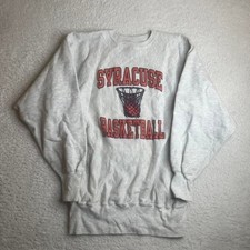 Vintage champion reverse weave Syracuse university basketball 90s USA made xxl