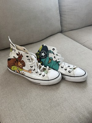 Converse Chuck Taylor Scooby-Doo High Top Sneakers Mens Size 9 Rare