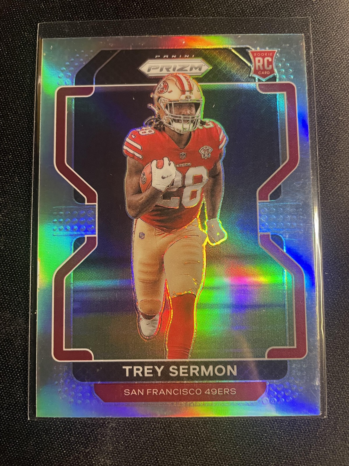 Trey Sermon Rookie RC Silver #354 2021 Panini Prizm