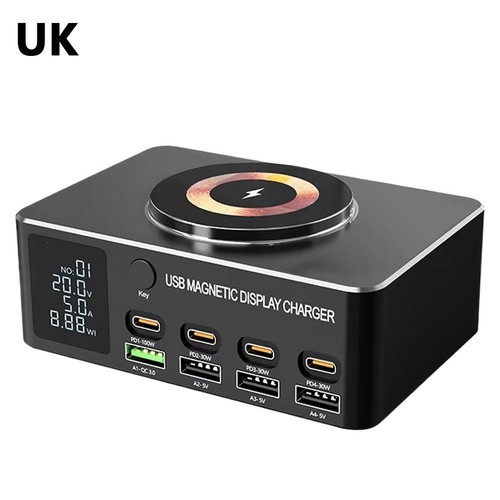 New! 140W Charging PD Fast Charging Smart Digital Magnetic Wireless Charger - Picture 15 of 17