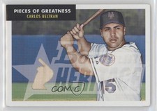 2007 Bowman Heritage Pieces of Greatness Carlos Beltran #PG-CBE 0t2