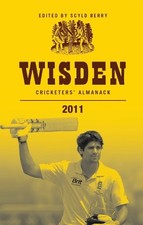 Wisden Cricketers' Almanack 2011 by Scyld Berry Hardback Book The Cheap Fast