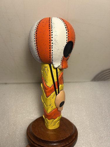 BEAVERTOWN NECK OIL IPA SKULLOON LG Draft beer tap handle. ENGLAND 2019 V1 - Picture 3 of 20