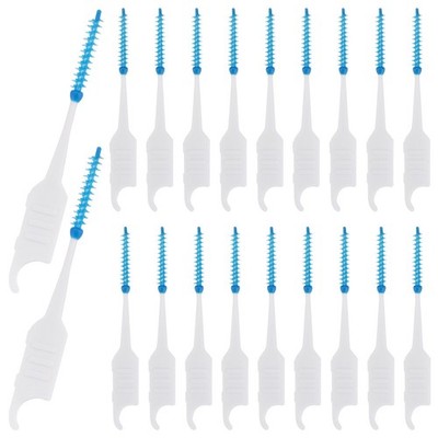 200 Pcs Zahnzwischenraumbürsten Weiche Interdentalbürsten Zahnbürste