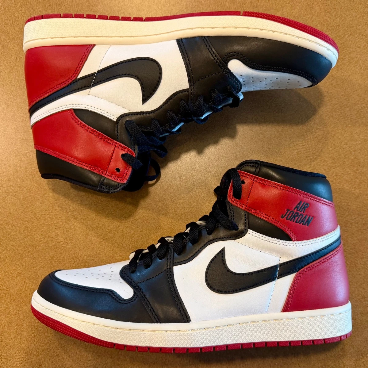 Jordan 1 Retro OG High Black Toe Reimagined | eBay