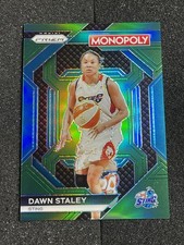 2024 WNBA Prizm Monopoly #WNBA1 Dawn Staley Green #/24 Prizm Sting