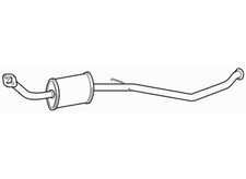 Centre Exhaust Middle Silencer for Peugeot 307 NFU(TU5JP4) 1.6 (2004-2008)